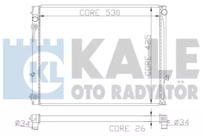 KALE OTO RADYATOR 365200