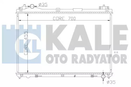 KALE OTO RADYATÖR 365400