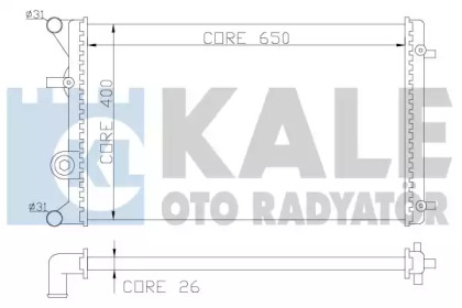 KALE OTO RADYATÖR 366400