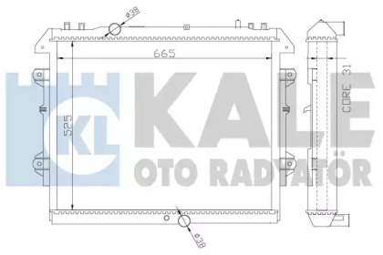 KALE OTO RADYATÖR 366500