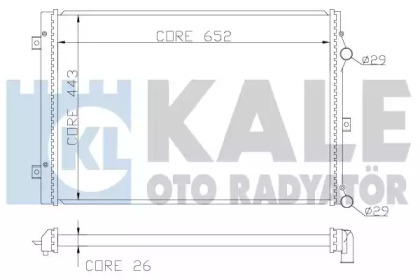 KALE OTO RADYATÖR 367600