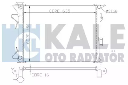 KALE OTO RADYATÖR 369800