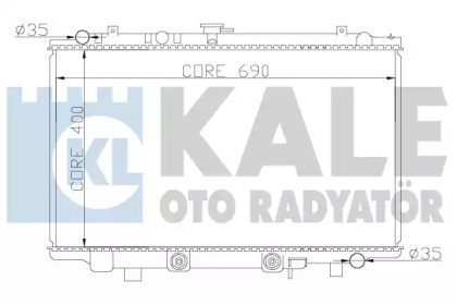 KALE OTO RADYATÖR 370500