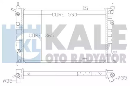 KALE OTO RADYATÖR 370900