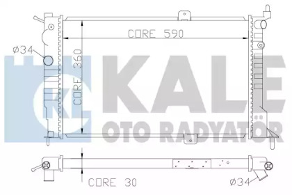 KALE OTO RADYATÖR 371000