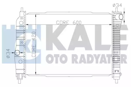 KALE OTO RADYATÖR 372300