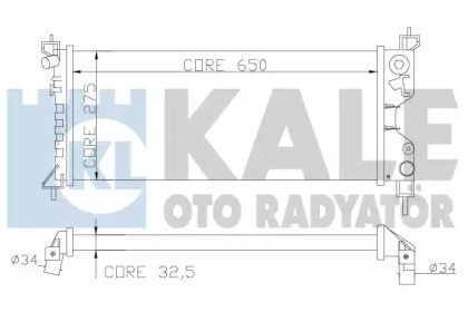 KALE OTO RADYATÖR 372600