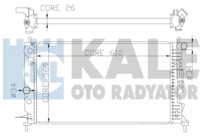 KALE OTO RADYATÖR 374100