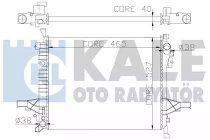 KALE OTO RADYATOR 375200