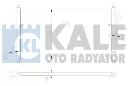 KALE OTO RADYATÖR 380500