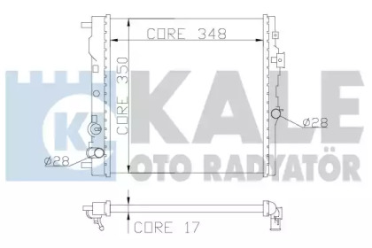 KALE OTO RADYATÖR 383800