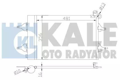 KALE OTO RADYATÖR 390700