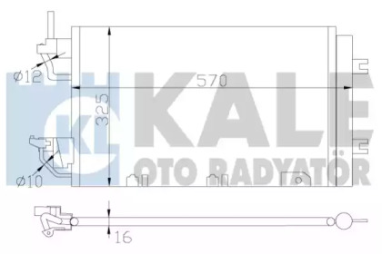 KALE OTO RADYATÖR 393500