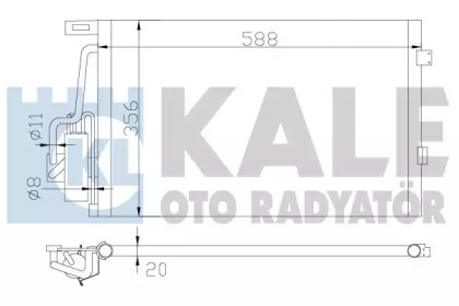 KALE OTO RADYATÖR 393700