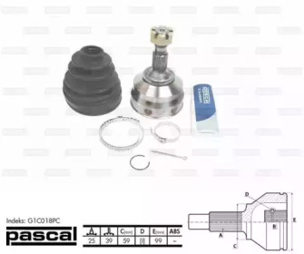 pascal g1c018pc