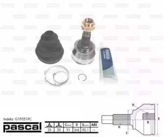 pascal g1f051pc