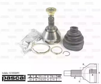 pascal g1x026pc