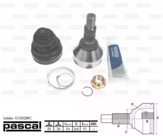 pascal g1x028pc