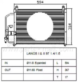 PARTS-MALL PXNCC-003