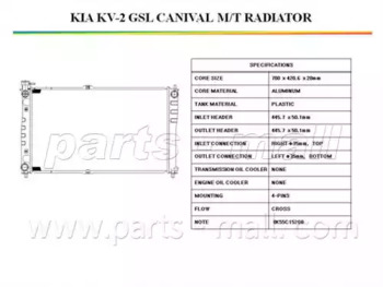 PARTS-MALL PXNDB-005