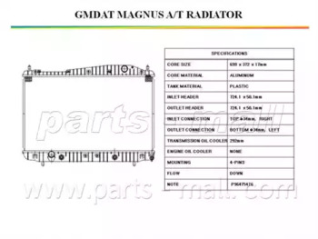 PARTS-MALL PXNDC-012