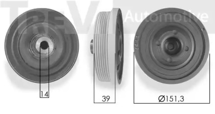 TREVI AUTOMOTIVE PC1038