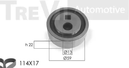 TREVI AUTOMOTIVE KD1019