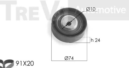 TREVI AUTOMOTIVE KD1163