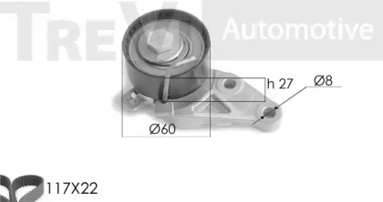 TREVI AUTOMOTIVE KD1203