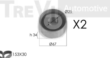 TREVI AUTOMOTIVE KD1218