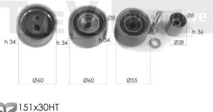 TREVI AUTOMOTIVE KD1305