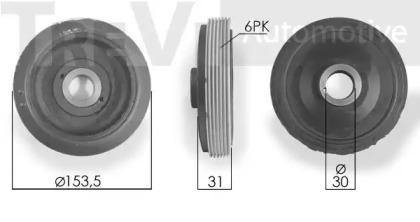 TREVI AUTOMOTIVE PC1054