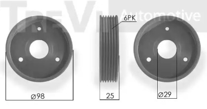 TREVI AUTOMOTIVE PC1087