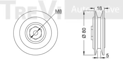 TREVI AUTOMOTIVE TA1668