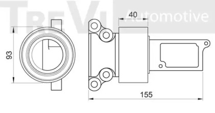 TREVI AUTOMOTIVE TD1615