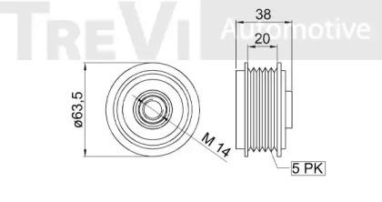 TREVI AUTOMOTIVE AP1043