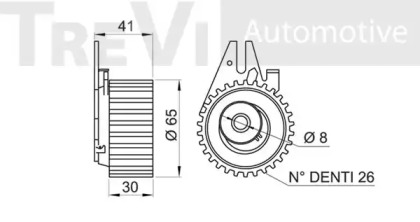 TREVI AUTOMOTIVE TD1724