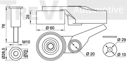 TREVI AUTOMOTIVE TD1714