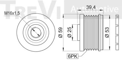 TREVI AUTOMOTIVE AP1084