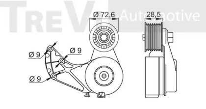 TREVI AUTOMOTIVE TA1865