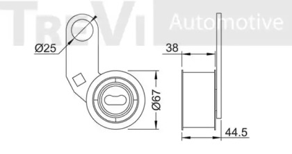 TREVI AUTOMOTIVE TD1461