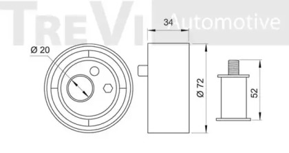 TREVI AUTOMOTIVE TD1368