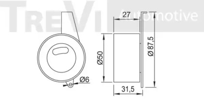 TREVI AUTOMOTIVE TD1607