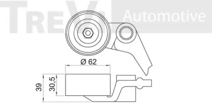 TREVI AUTOMOTIVE TD1408