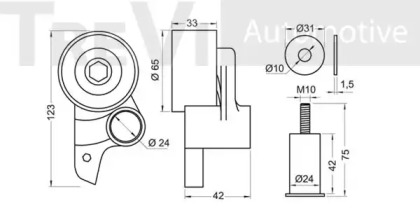 TREVI AUTOMOTIVE TD1557