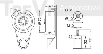 TREVI AUTOMOTIVE TD1595