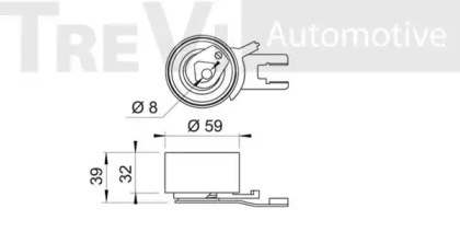 TREVI AUTOMOTIVE TD1608