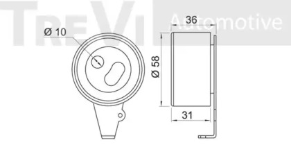 TREVI AUTOMOTIVE TD1423