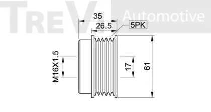 TREVI AUTOMOTIVE AP1008