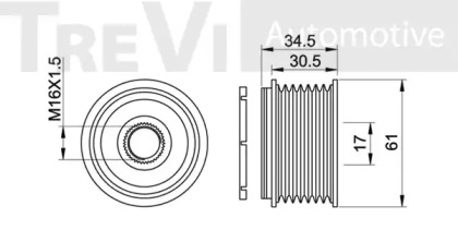 TREVI AUTOMOTIVE AP1076